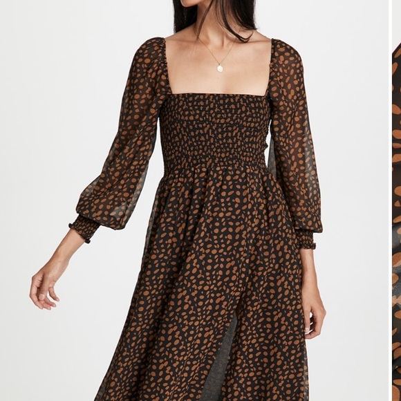 Leopard Print O.P.T. Dress, Small - Picture 6 of 11